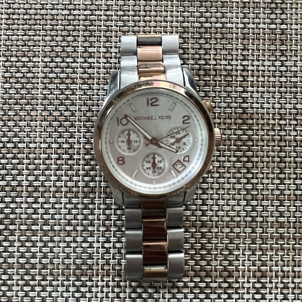 Michael Kors two tone watch